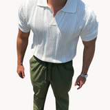 Cămașă - Tricou cu Guler Deschis
