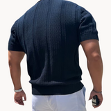 Cămașă - Tricou cu Guler Deschis