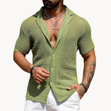 Cămașă cu Mâneci Scurte - Tricot Oca