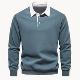 Sweatshirt Polo Soft-Blend - Flexibil