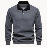 Sweatshirt Polo Soft-Blend - Flexibil