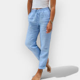 Diana | Pantaloni de vară din in lejer