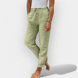 Diana | Pantaloni de vară din in lejer