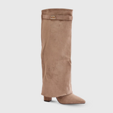 Botine Înalte cu Design Elegant
