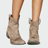 Botine retro de cowboy