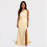 Aurélia - Rochie lungă din satin