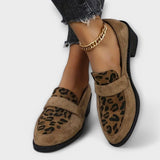 Carla - Pantofi eleganți pentru femei cu imprimeu de leopard