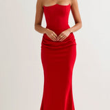 Esmeralda - Rochie lungă cu corset