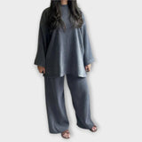 Ingrid - Set Plus Size Acanalado