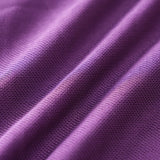 Set de Tankini cu Talie Elastică Purpurie