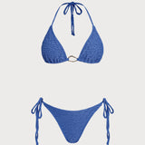 Set de bikini triunghiular cu bretele