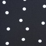 Costum de baie bandeau cu buline negre
