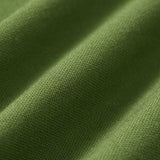Fustă Midi Verde Solidă cu Nod